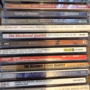 CD Collection with Various Artists